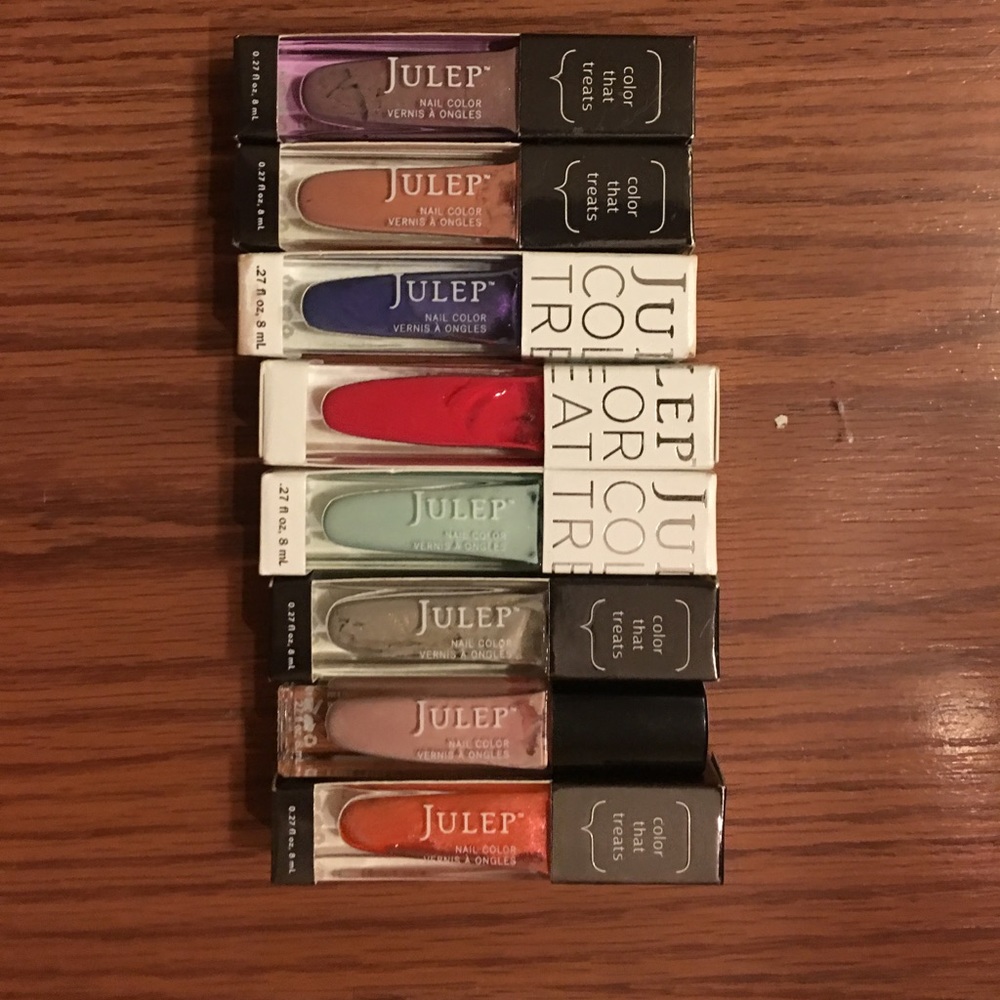 Nail polish and lip gloss